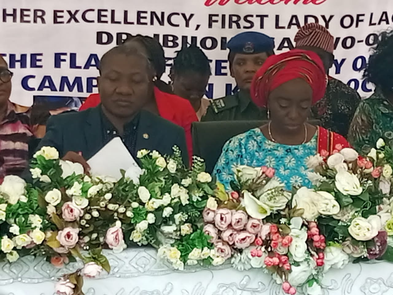 LSPHCB FLAGS-OFF INTEGRATED MEASLES VACCINATION CAMPAIGN IN LAGOS.